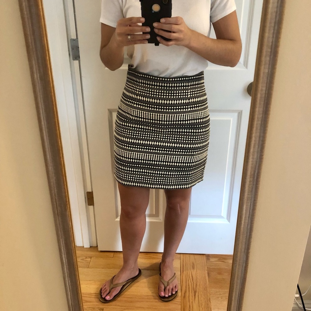 Black & White Skirt